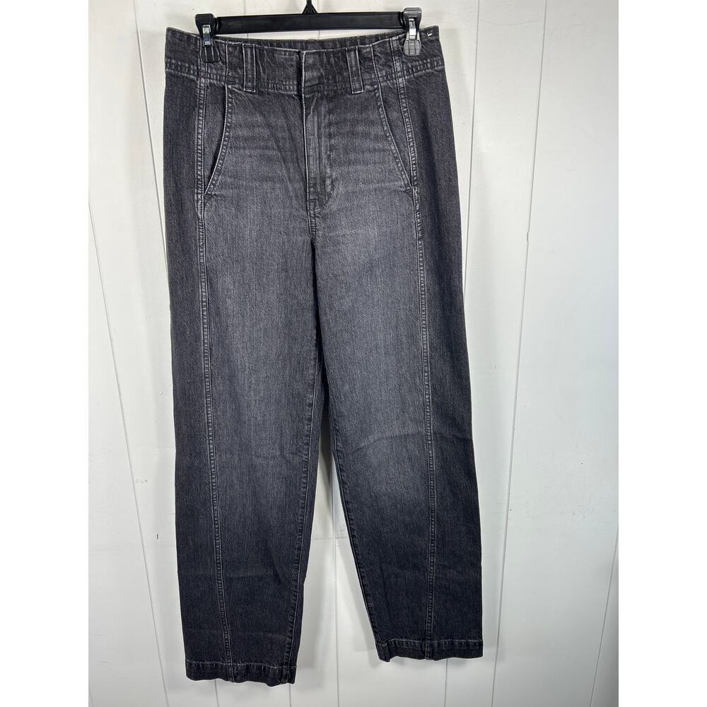 Madewell Tapered Trouser Jeans in Black NWOT. Size 28 - Picture 5 of 10